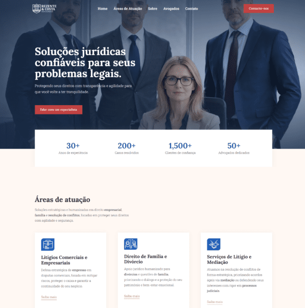 sites para advogados